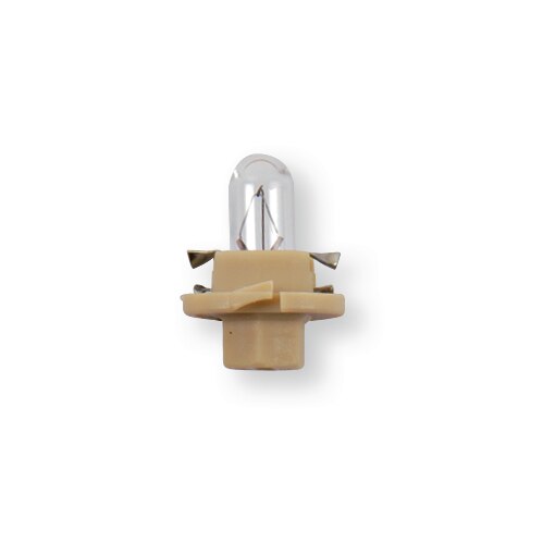 Lampadina quadro 12V 1,5W attacco BX8.4d colore beige